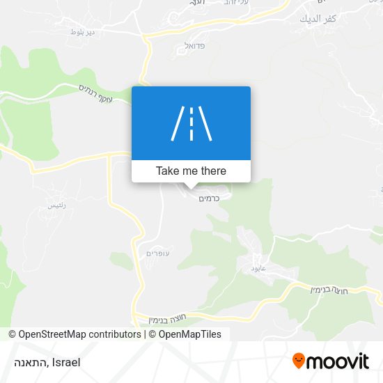 התאנה map