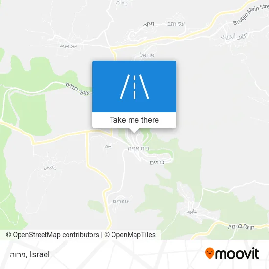 מרוה map