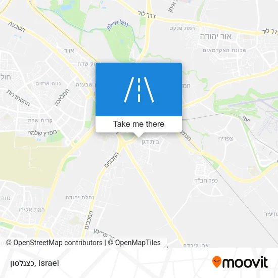 Карта כצנלסון