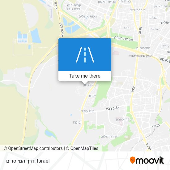 דרך המייסדים map