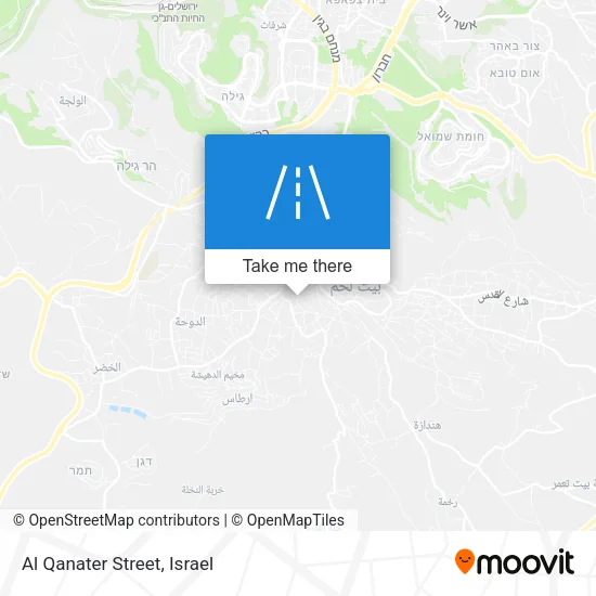 Al Qanater Street map