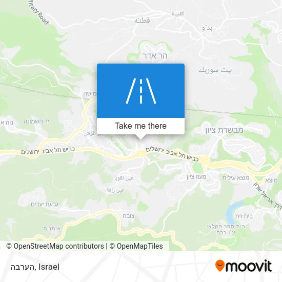 Карта הערבה