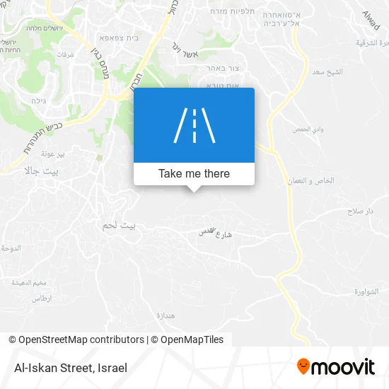 Al-Iskan Street map