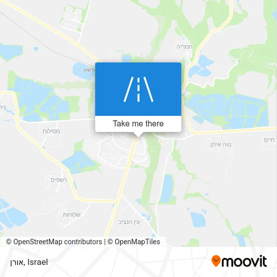 Карта אורן