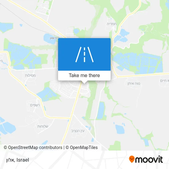 אלון map