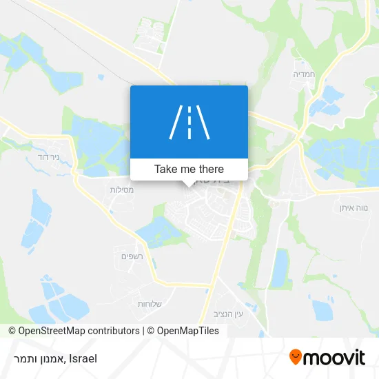 Карта אמנון ותמר