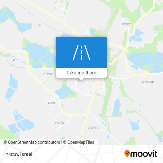 הבציר map