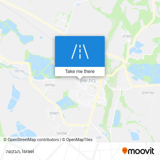 הבקעה map