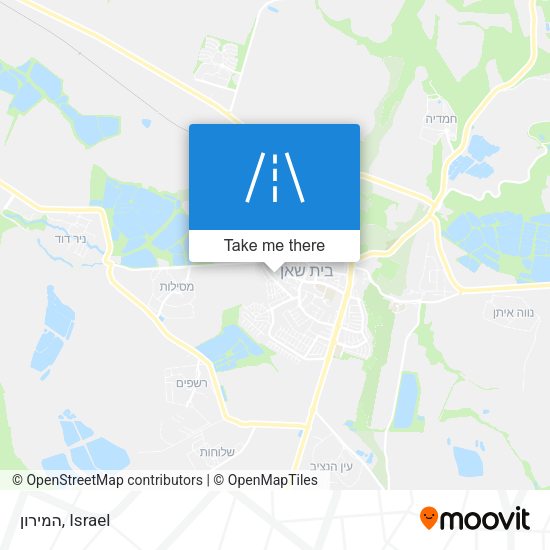 Карта המירון