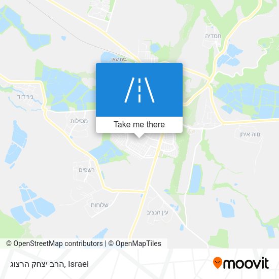 הרב יצחק הרצוג map