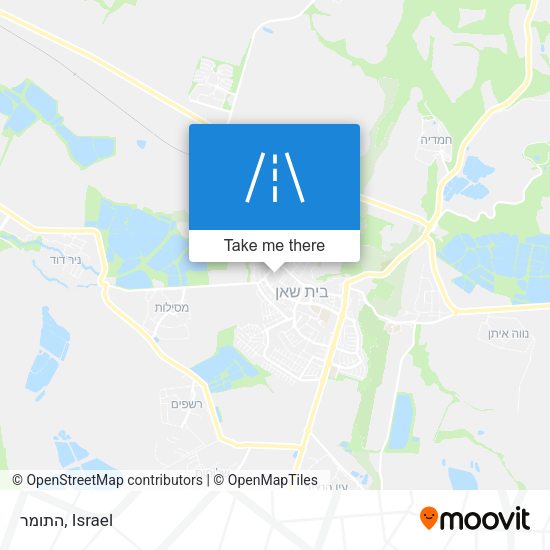 התומר map