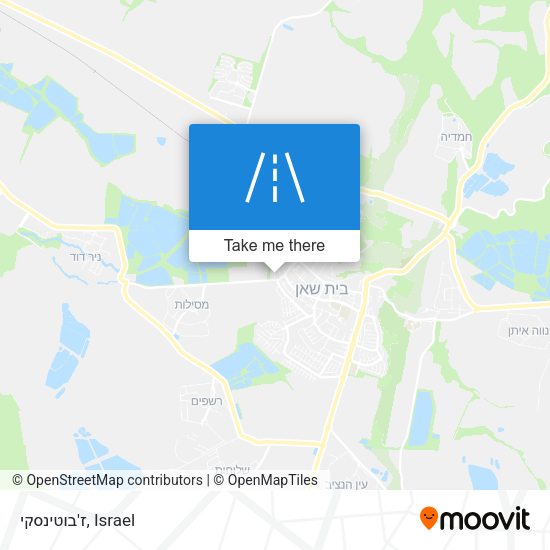 ז'בוטינסקי map