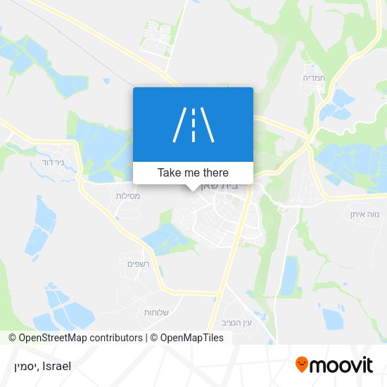 יסמין map
