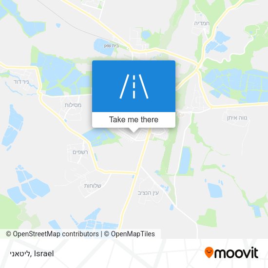 ליטאני map