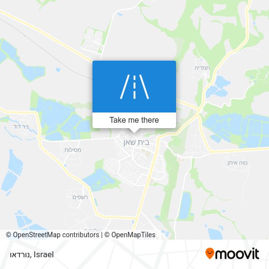 Карта נורדאו