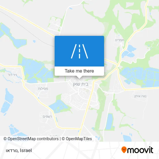 Карта נורדאו