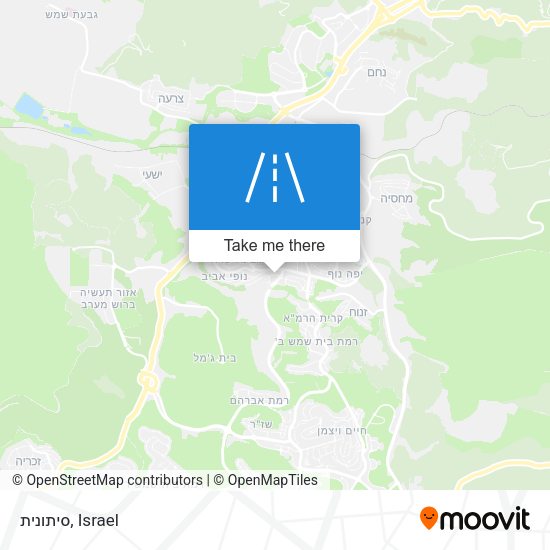 סיתונית map
