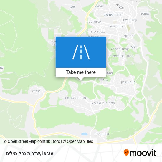 שדרות נחל צאלים map