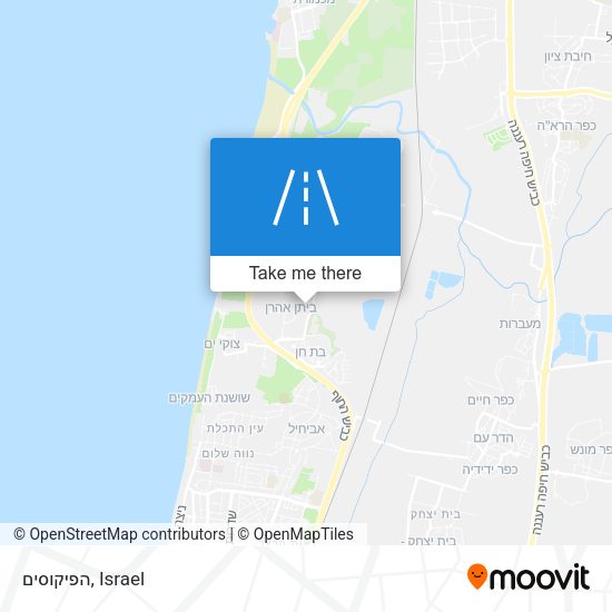 הפיקוסים map