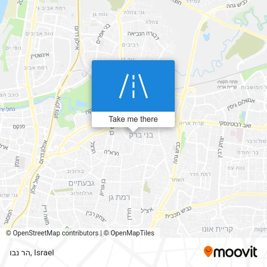 הר נבו map