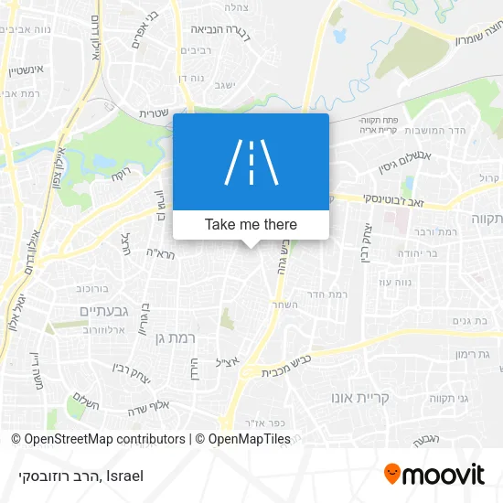 Карта הרב רוזובסקי