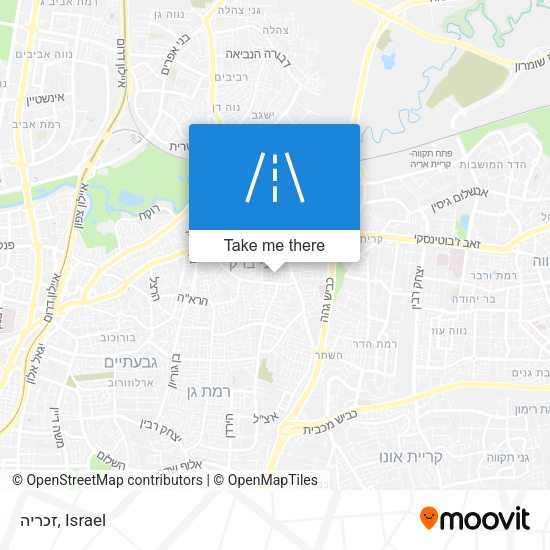 זכריה map