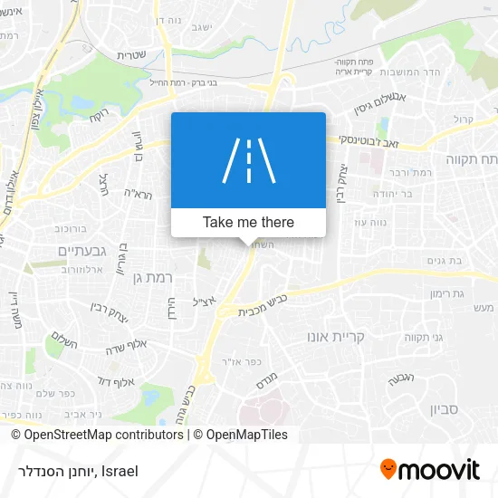 Карта יוחנן הסנדלר