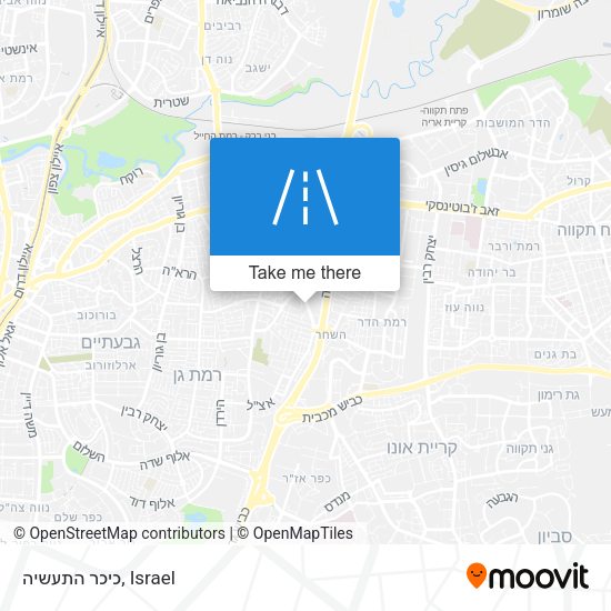 כיכר התעשיה map