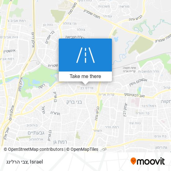 צבי הרלינג map