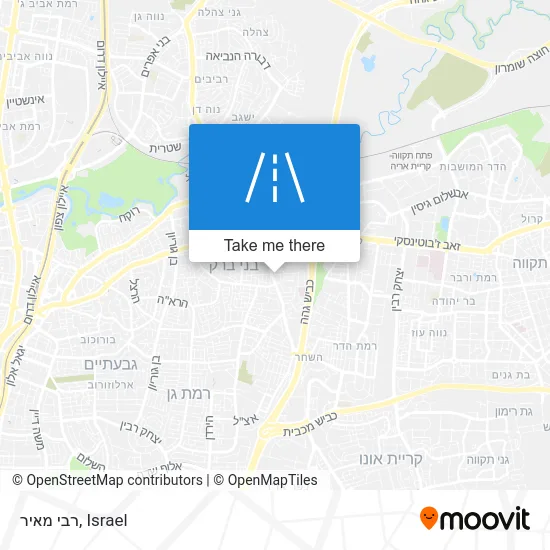 Карта רבי מאיר