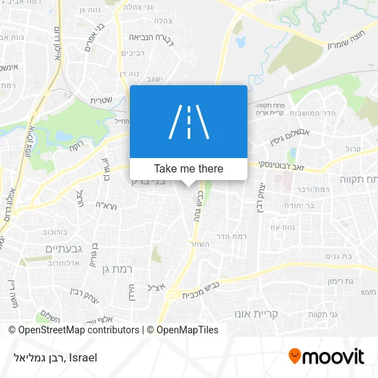 Карта רבן גמליאל