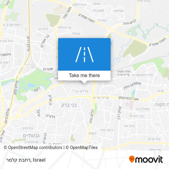 רחבת קלמר map