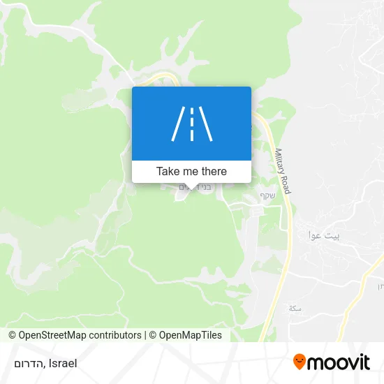 Карта הדרום