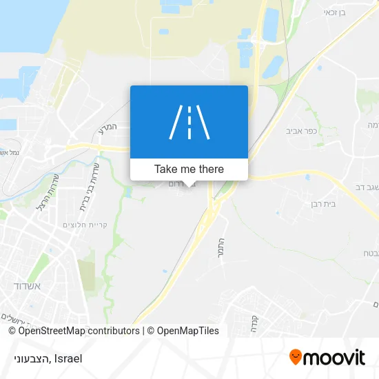Карта הצבעוני