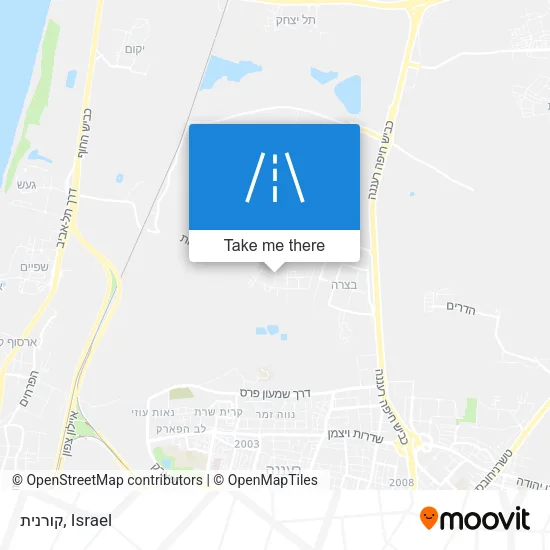 Карта קורנית