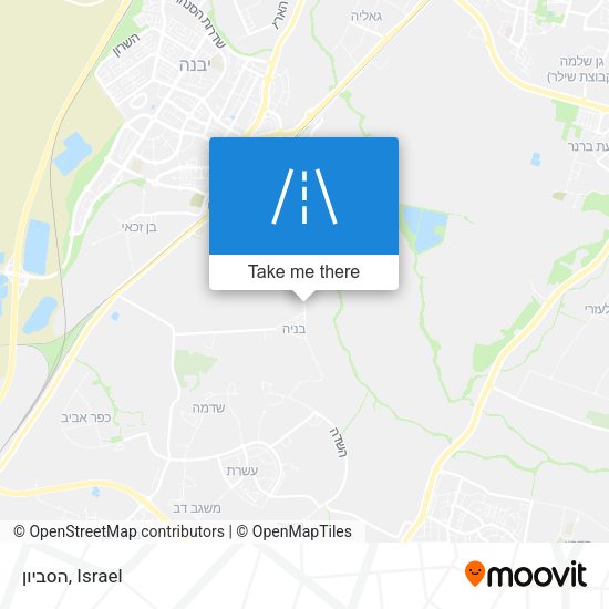 הסביון map