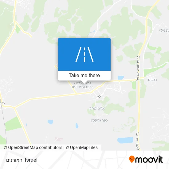 Карта האורנים