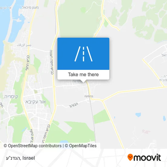 Карта הגדנ"ע