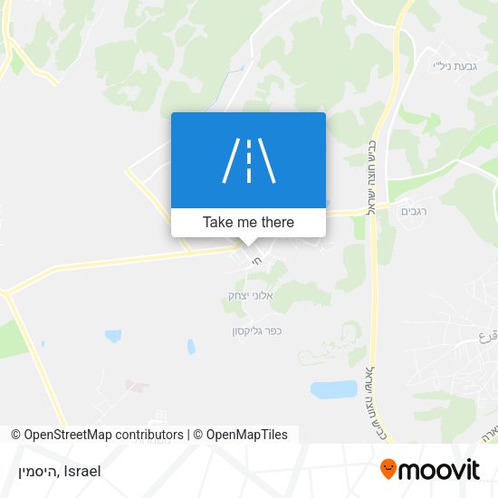 היסמין map