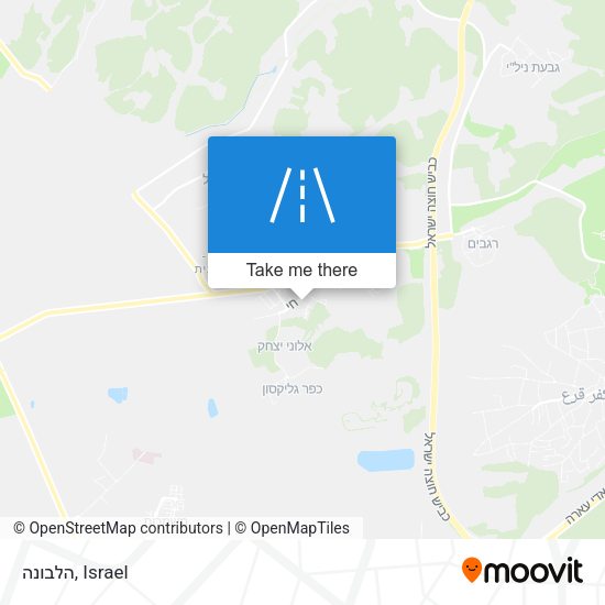 הלבונה map