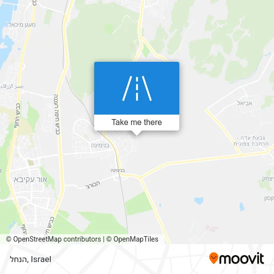 הנחל map
