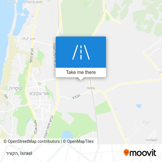 הקציר map