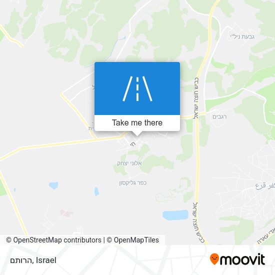 הרותם map