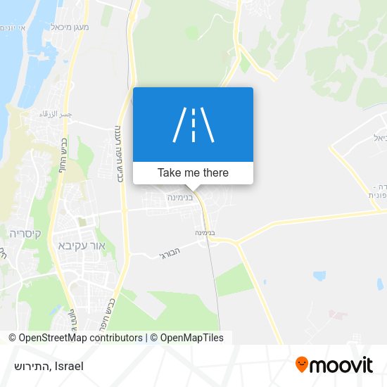 התירוש map