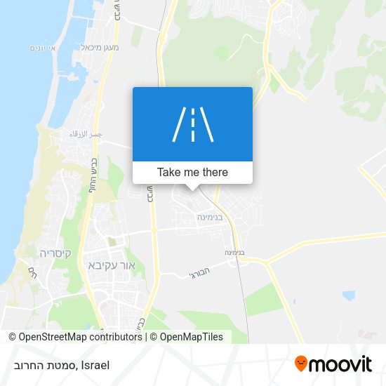 סמטת החרוב map