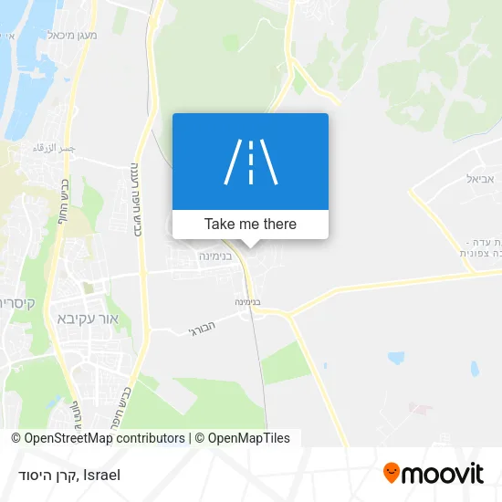 Карта קרן היסוד