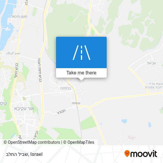 שביל החלב map