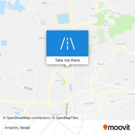 חלמונית map
