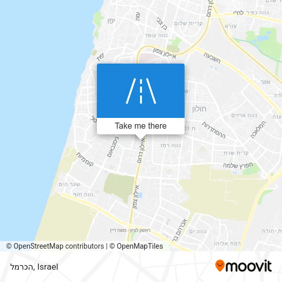 Карта הכרמל