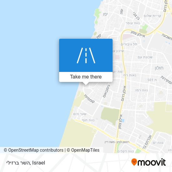 השר ברזילי map